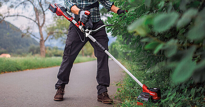 Recortadoras y desbrozadoras de césped para un cuidado perfecto del césped  | Einhell.cl