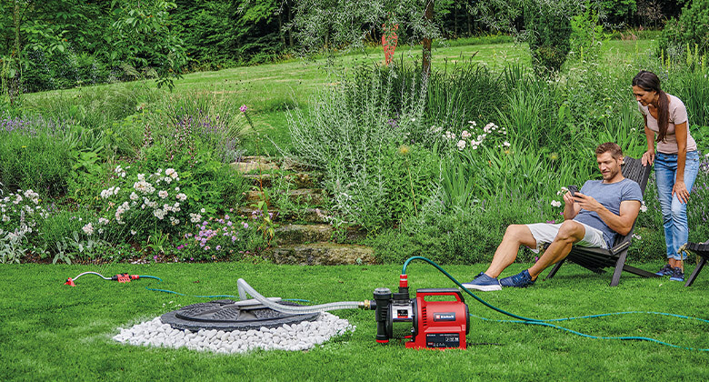 water work in side perspective